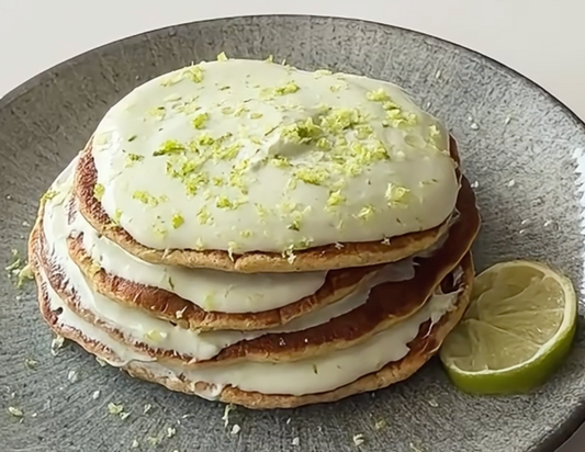 Panqueca com topping de Jui